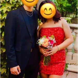 Retrofete dress - Red